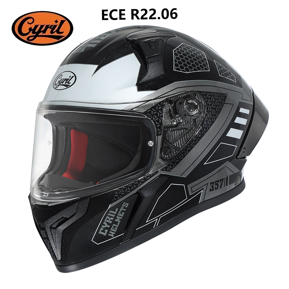 Full Face Motorcycle Helmet With Bluetooth - Helm Motor ECE Pria dan Wanita