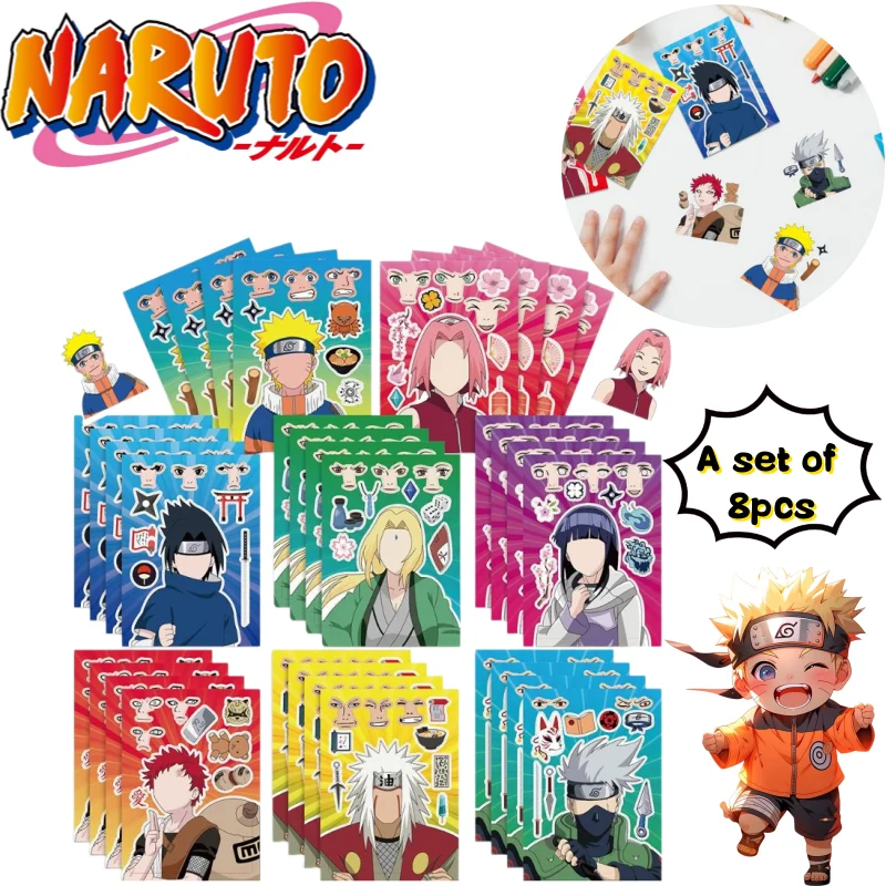 Atv Parts - Stiker Naruto Uzumaki dan Naruto Hatake