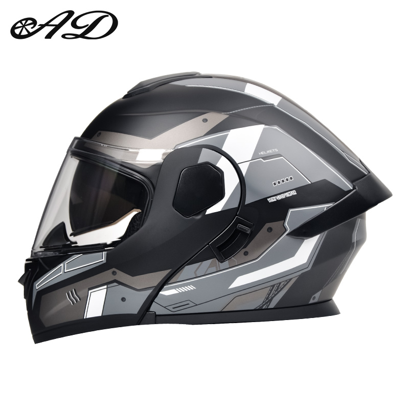 Helm Motor Open Face Bersertif - Full Face Motorcycle Helmet With Bluetooth ulasan dan harga