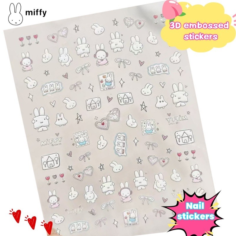 Stiker kuku kartun Miffy stike - Atv Parts ulasan dan harga