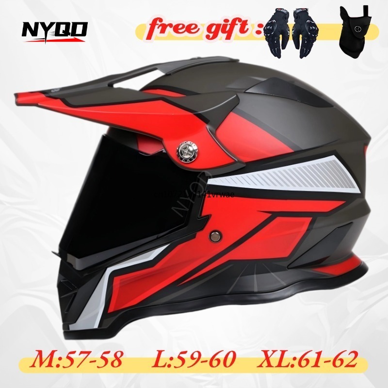 Helm Sepeda Motor Dual Visor M - Modular Flip Up Motorcycle Helmet Dot Approved ulasan dan harga
