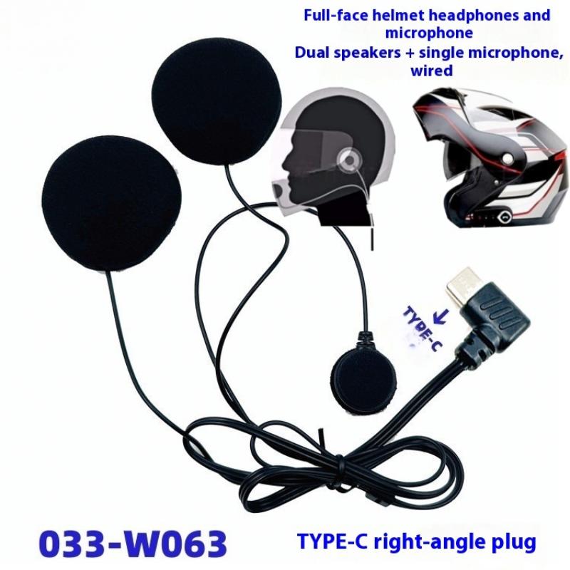 【Y】1Pcs Headset Helm Sepeda Mo - Full Face Motorcycle Helmet With Bluetooth ulasan dan harga
