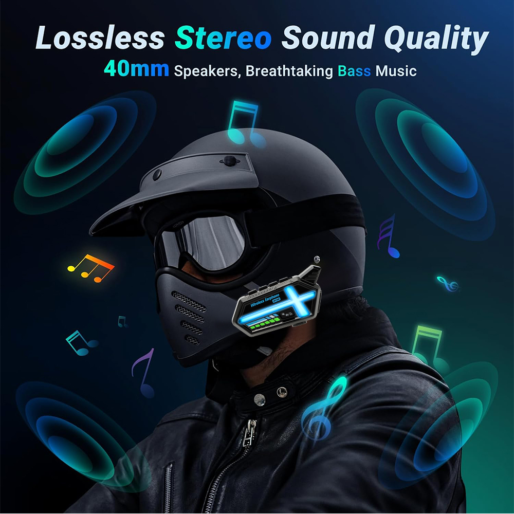 KEBIDUMEI BT26 Headset Helm Sp - Universal Motorcycle Helmet Intercom Headset ulasan dan harga